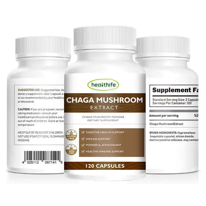 Organic Chaga Mushroom Powder/Extract FocusHerb LLC Ingredients Network